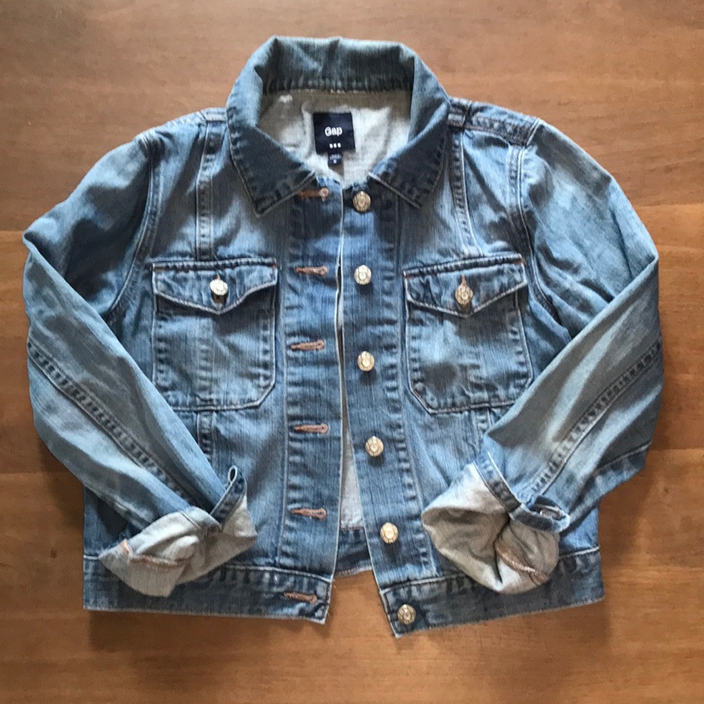 Gap Cropped Denim Jacket
